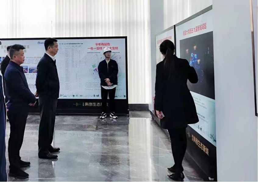 南昌市委常委、副市長肖云一行調研城投科創(chuàng)生態(tài)新城項目
